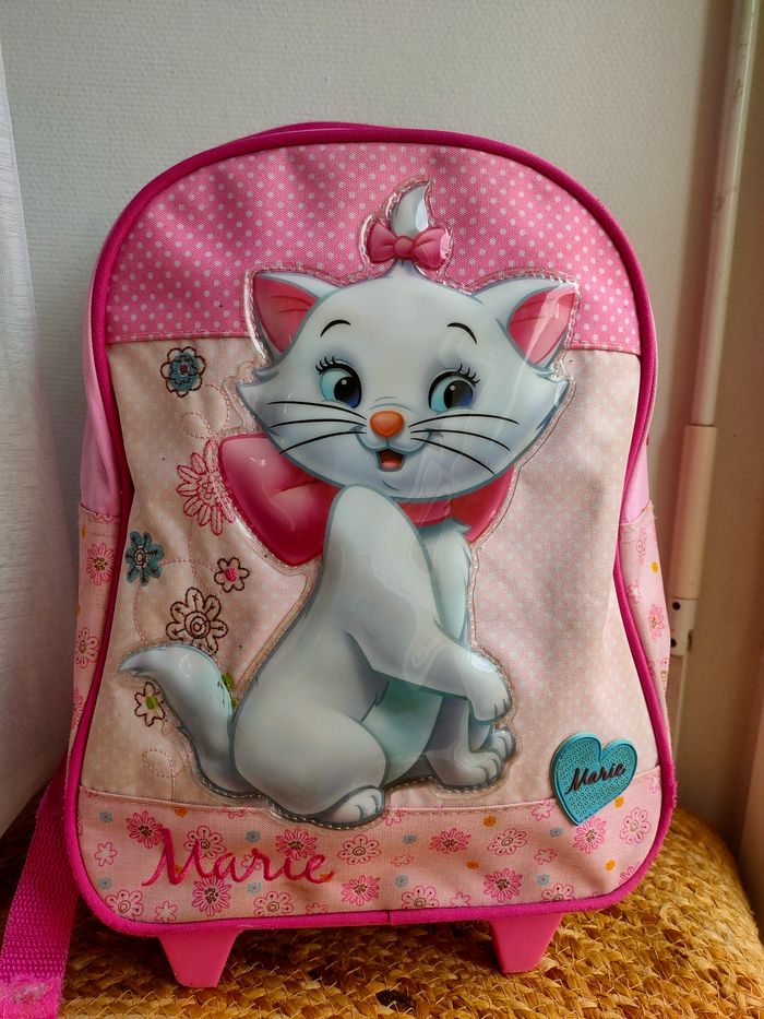 Cartable Maternelle a roulettes Marie Aristochats - Disney - photo numéro 4