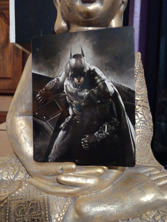 Jeu Xbox One occasion batman Arkham knight+Steelbook