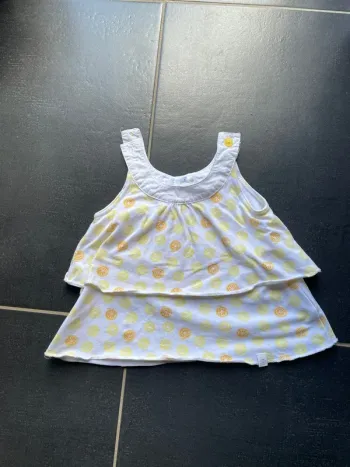 Blouse débardeur 18 mois