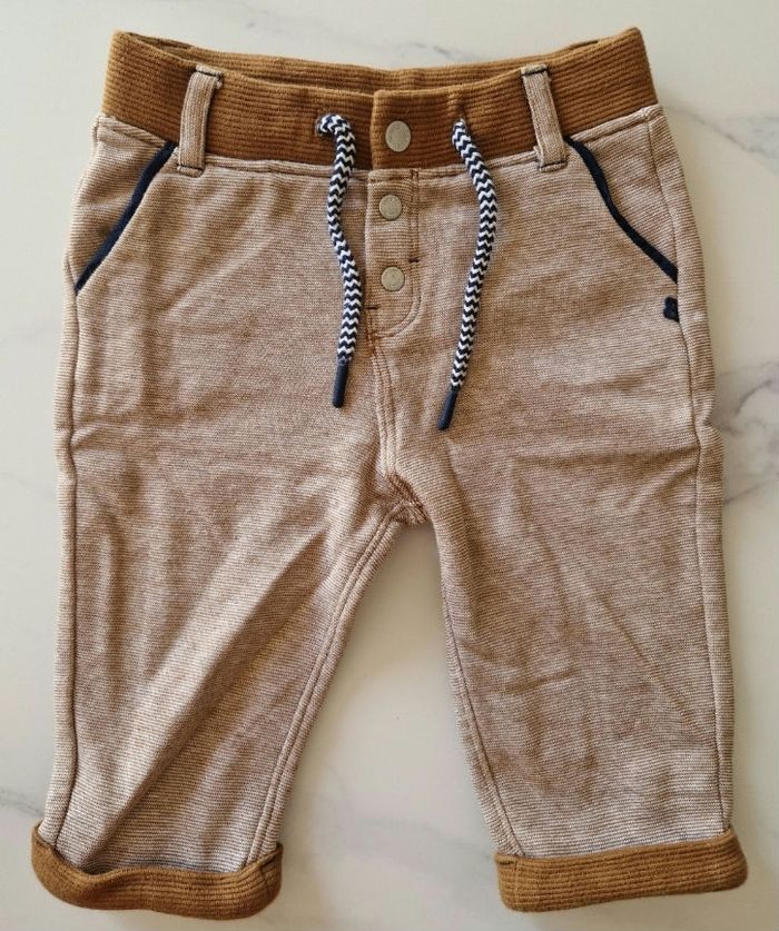 Pantalon marron Obaïbi 9 mois