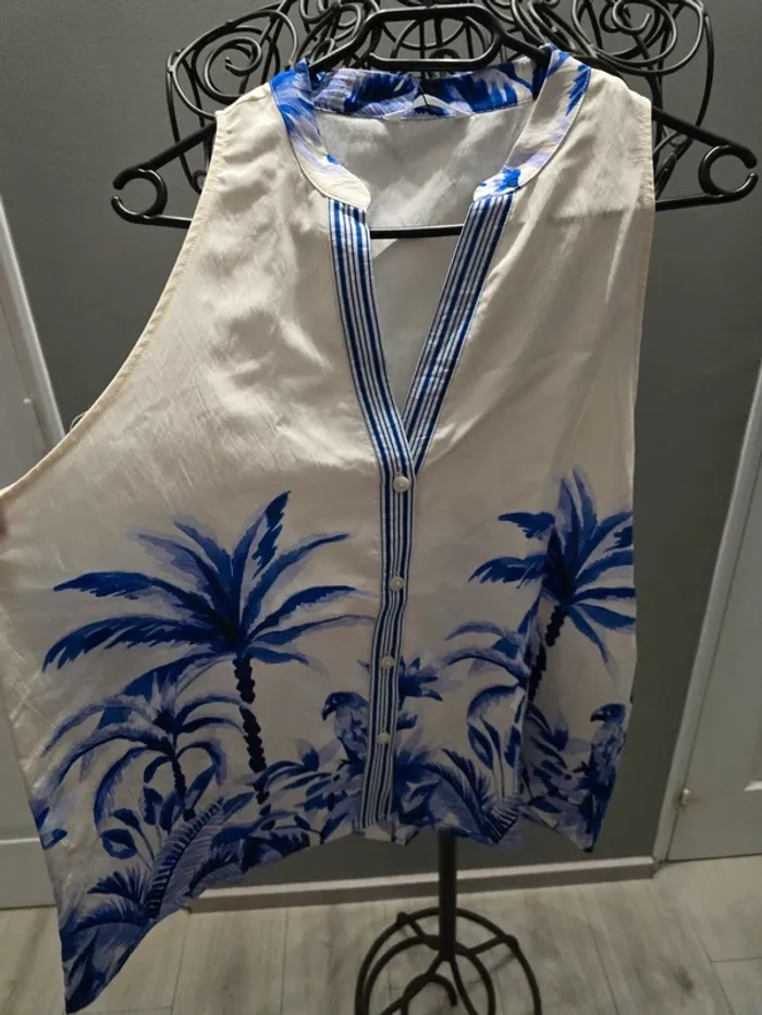 Blouse sans manches Zara - photo numéro 2