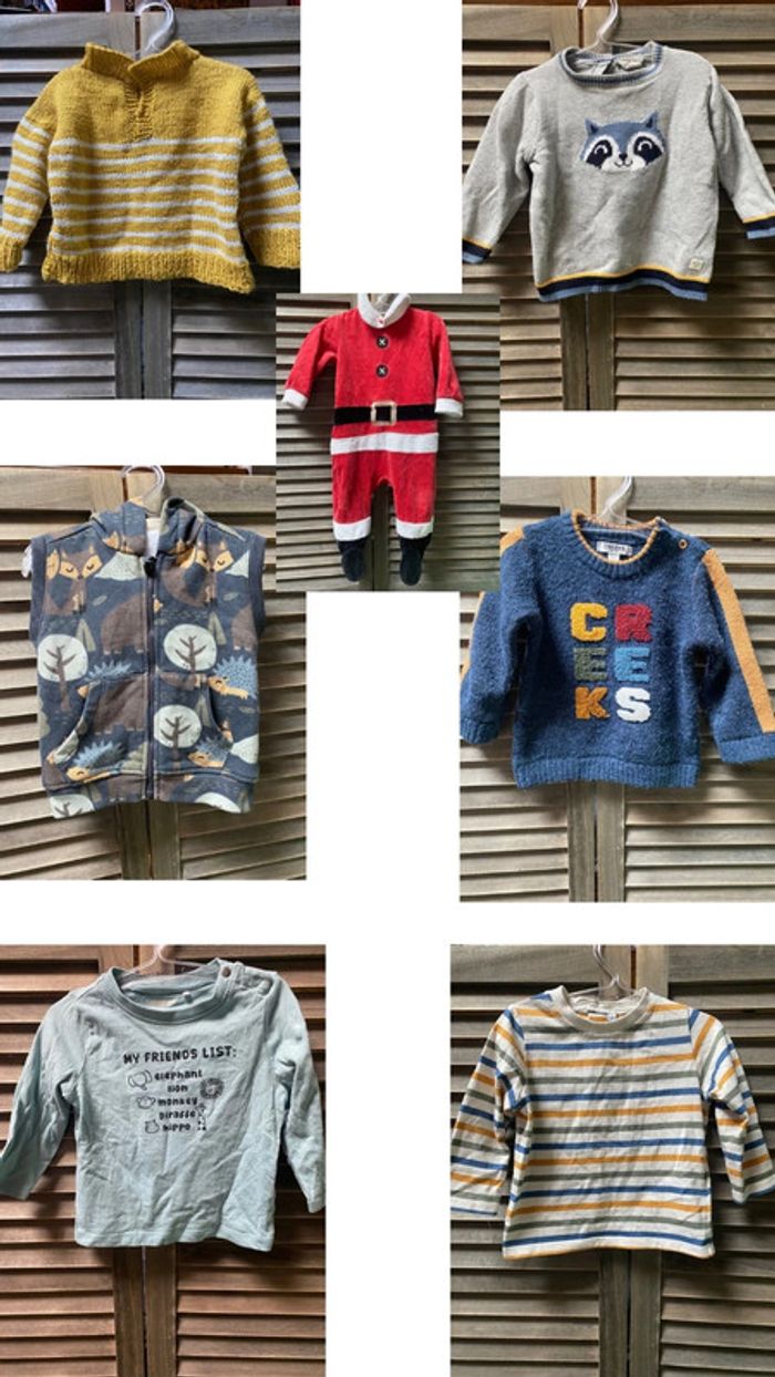 Lot de 7 jolie vêtements bébé
