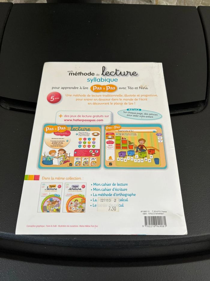 Livre ma méthode de lecture syllabique - photo numéro 2