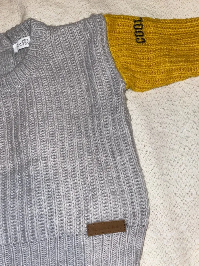 Pull mailles 9 mois la redoute - photo numéro 3
