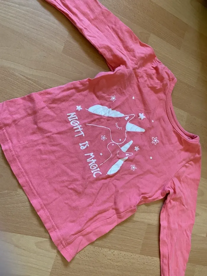 Pyjama « Night is magic » In Extenso Taille 5/6ans - photo numéro 2