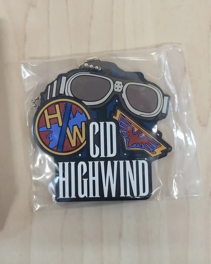 Porte-clefs Final Fantasy VII Rebirth : Cid Highwind - photo numéro 2