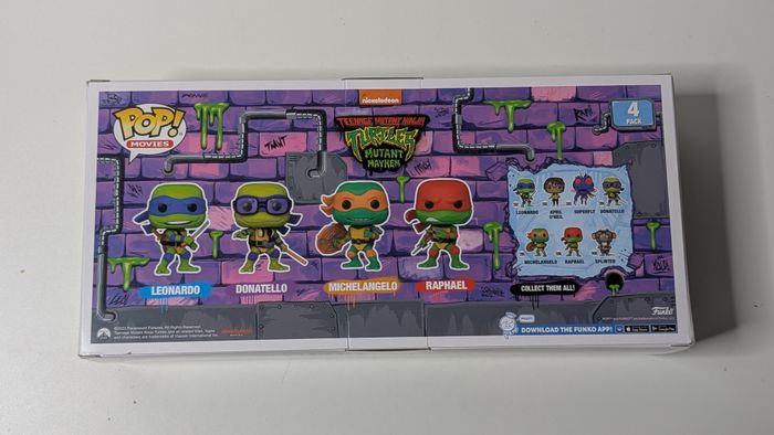 [Funko pop] Figurine TMNT 4 pack - photo numéro 2