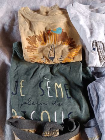 Lot de vêtements 12 mois garçons