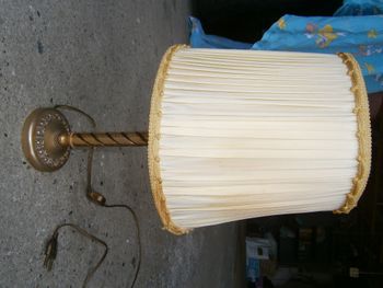Lampe à poser doré Vintage