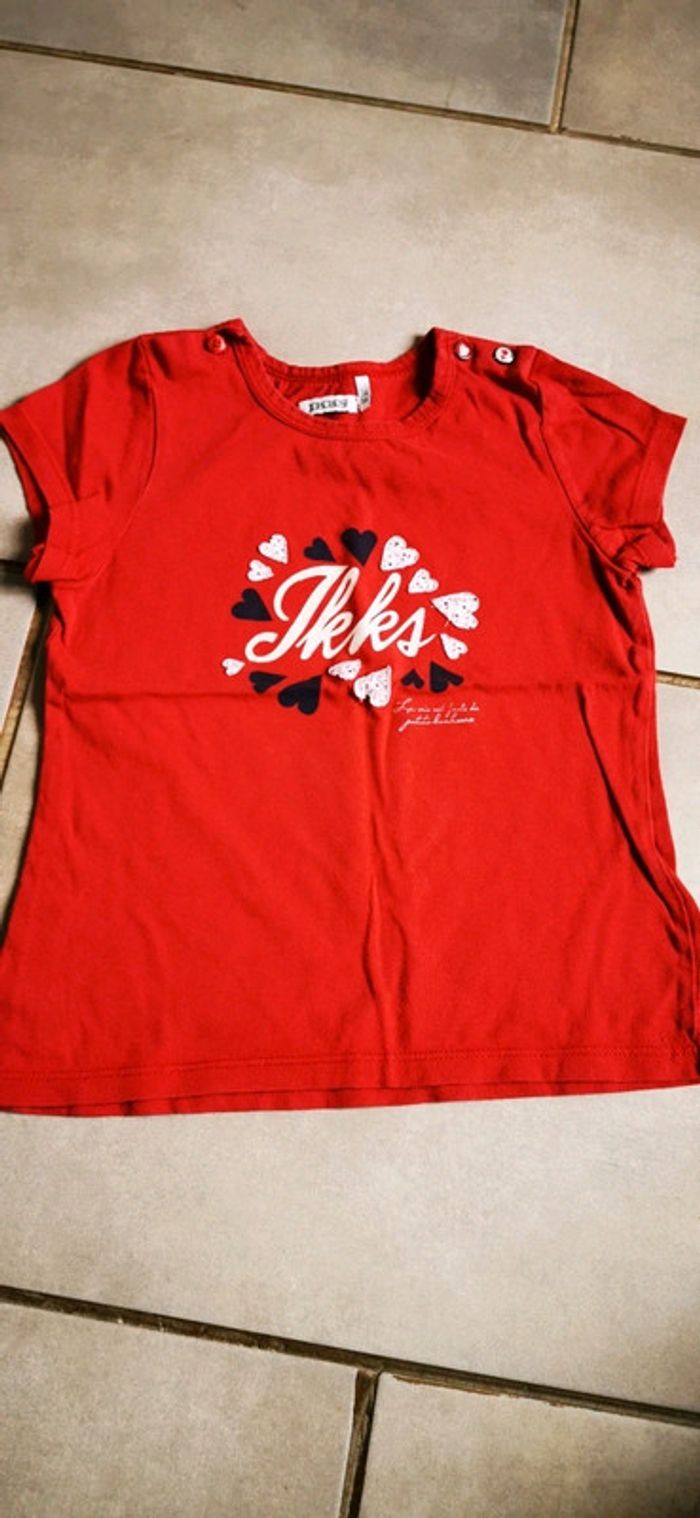 T shirt ikks 3 ans