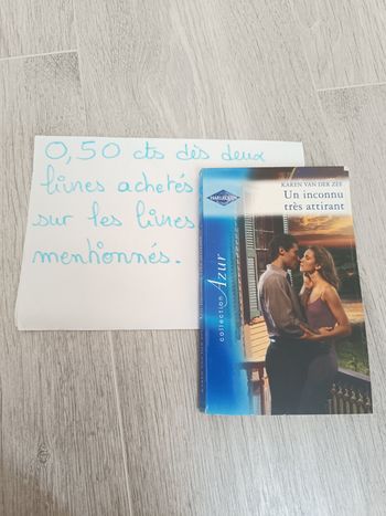 Livre Harlequin collection Azur