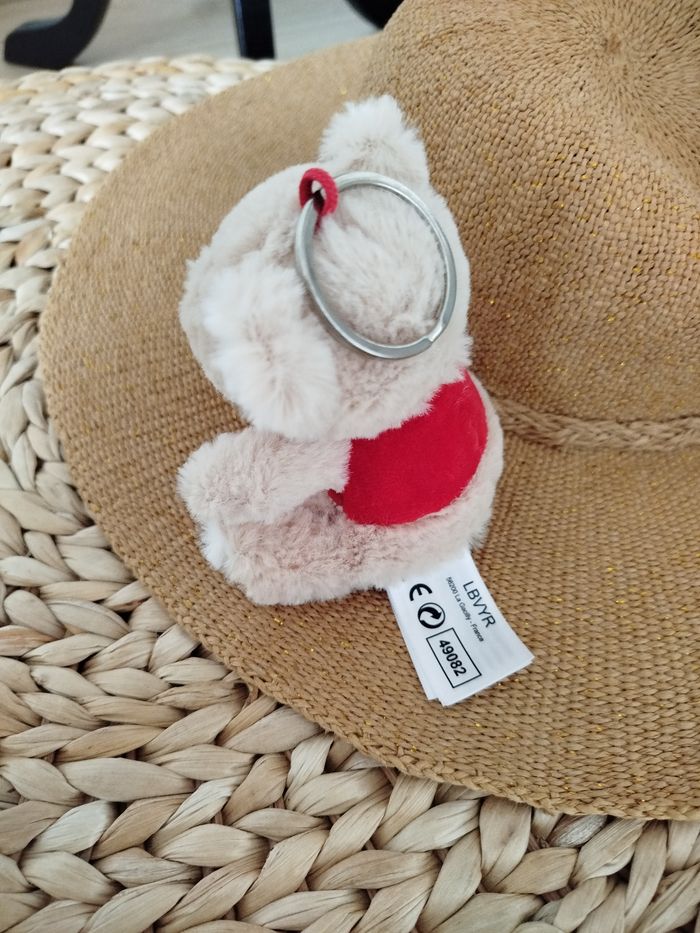 Porte clé peluche ourson NEUF - photo numéro 2