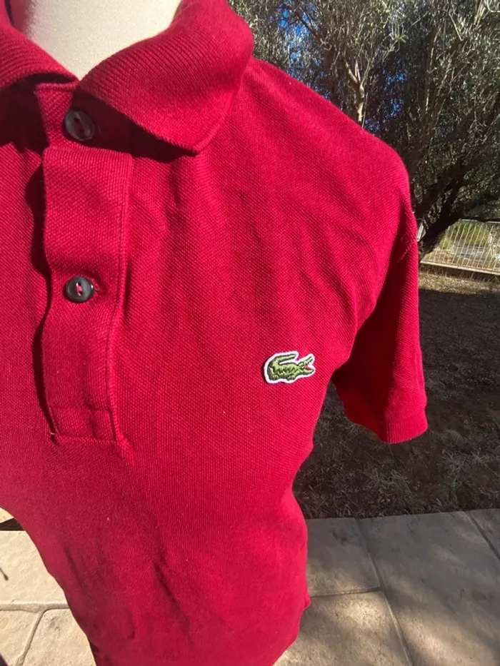 Polo lacoste slim fit taille 2 - photo numéro 5