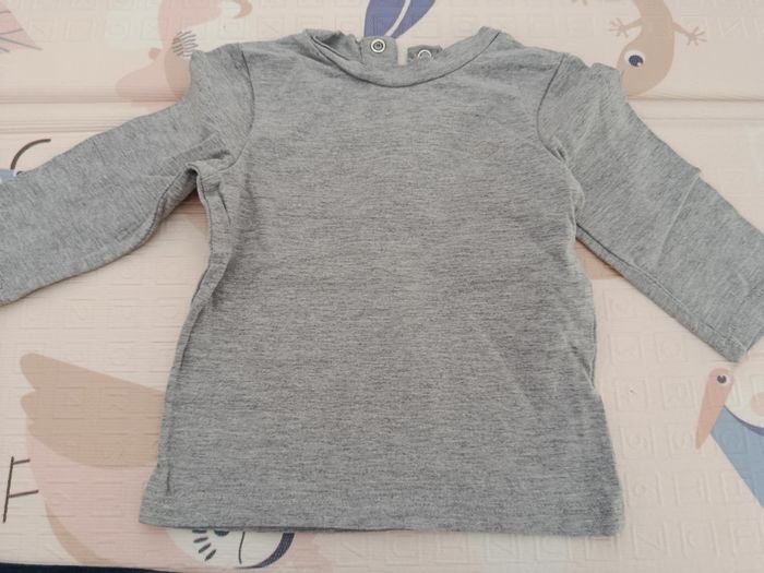 Lot de 4 maillots manches longues 9 mois - photo numéro 8