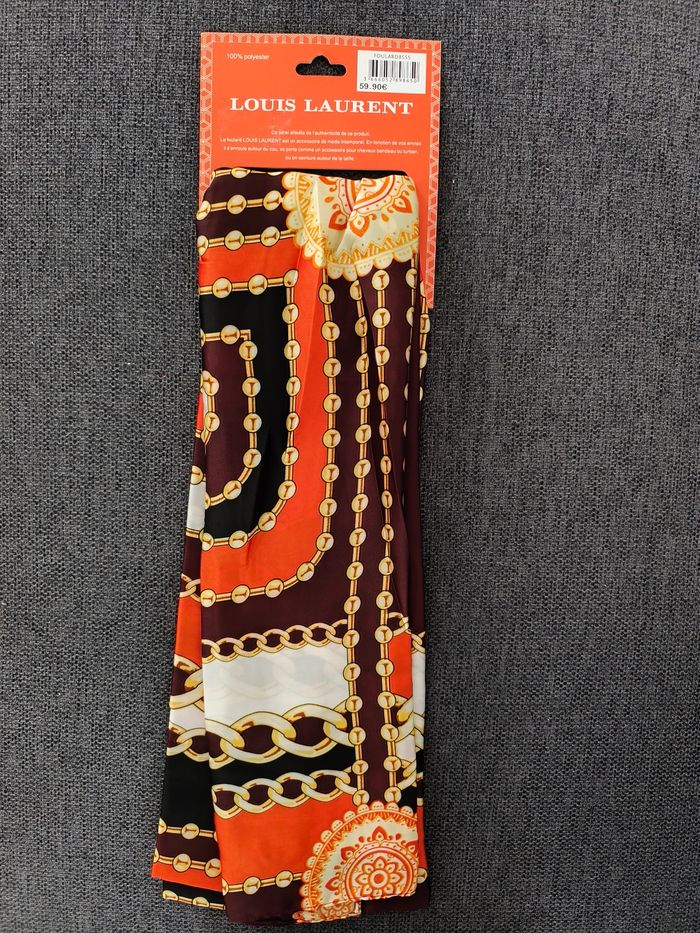 écharpes Louis Laurent  dimensions 90 x 180 cm. - photo numéro 2
