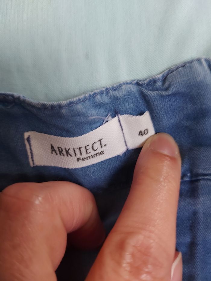 Mini-jupe denim - photo numéro 2