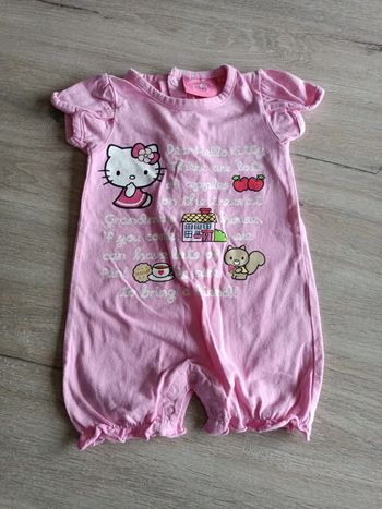 55. Combishort Hello Kitty 6-9mois