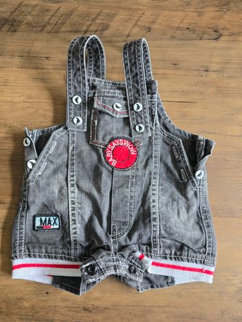Salopette short bébé