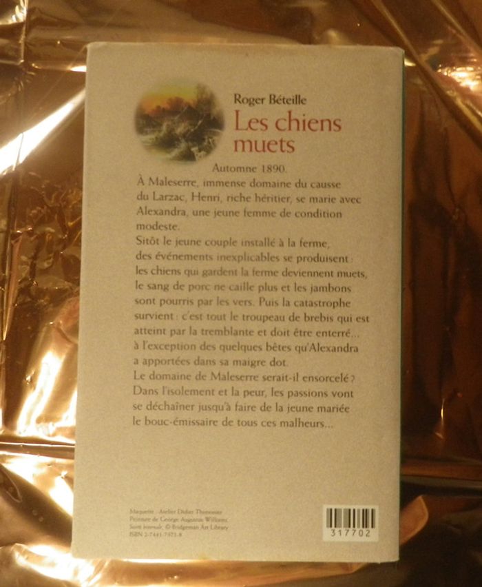 Les chiens muets de Roger Béteille Ed. France Loisirs - photo numéro 2