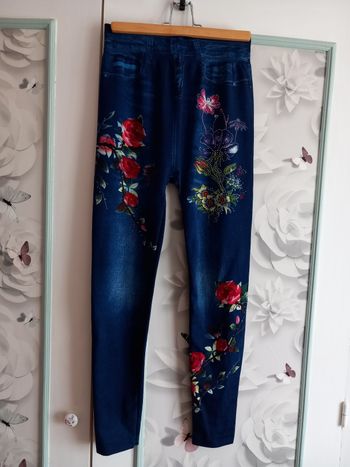 Legging fleuri