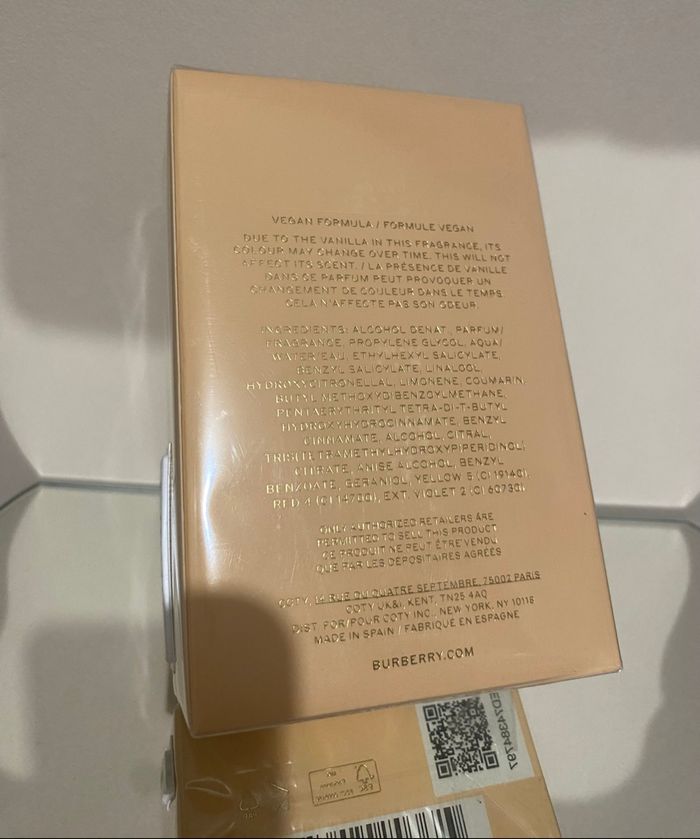 Parfum burberry goddess - photo numéro 3