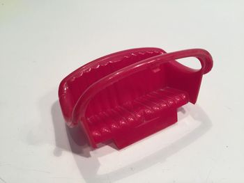 Banquette siège pièce détachée miniature 1/18 Burago Alfa Romeo 2300 spider 1932 #A30