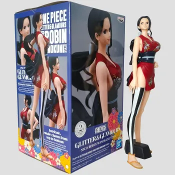 Figurine officielle Banpresto – Nico Robin – Glitter & Glamours Wanokuni Style II Ver. B – One Piece
