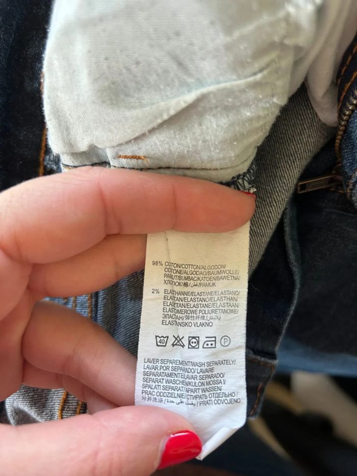 Kiabi Short bleu foncé brut – Taille 36 – Très bon état - photo numéro 7