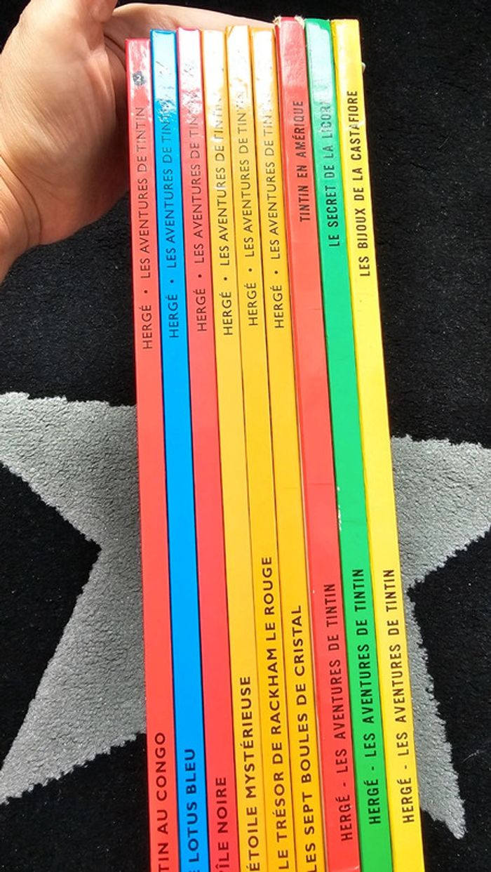 Lot 9 bd tintin - photo numéro 2