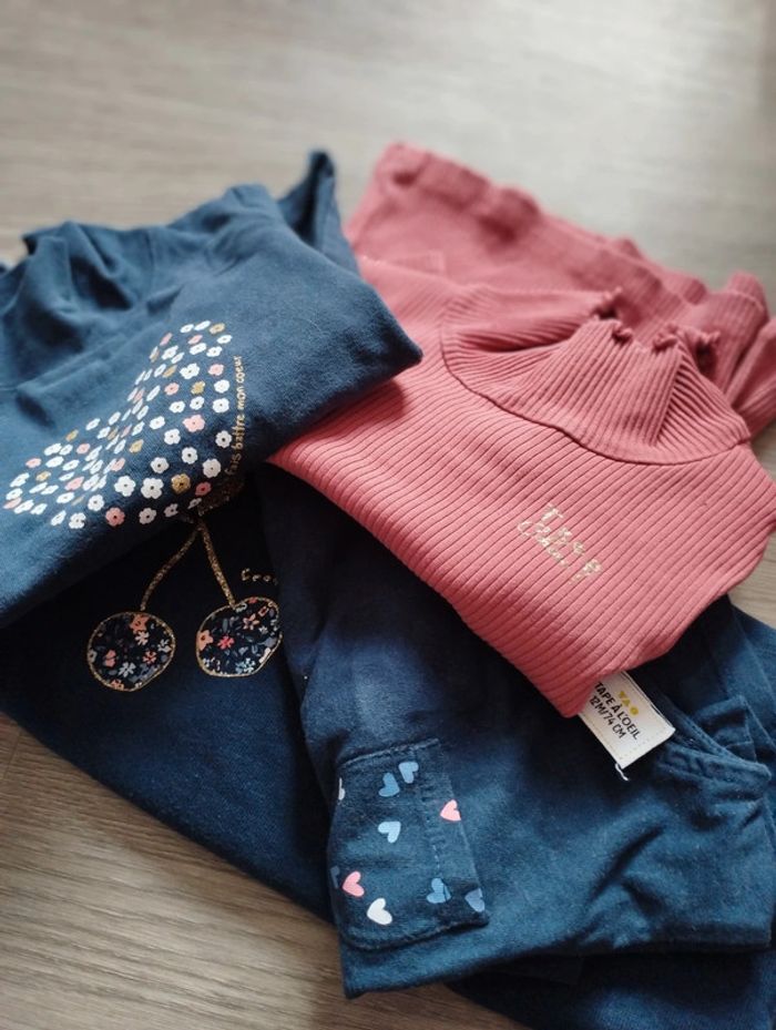 Lot de 4 vêtements TAO - 12 mois - photo numéro 2