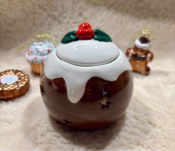 Bruleur pudding de Noël