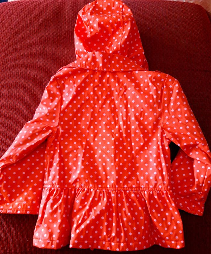 Veste fille imperméable doublée à capuche 18-24 mois / Orchestra - photo numéro 3