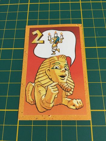 Carte trésor Egyptien 2 pièce détachée jeu de société Ramsès II Ravensburger #A65