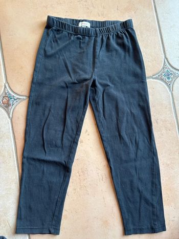 Legging fille, cinq ans, six ans texte Kids