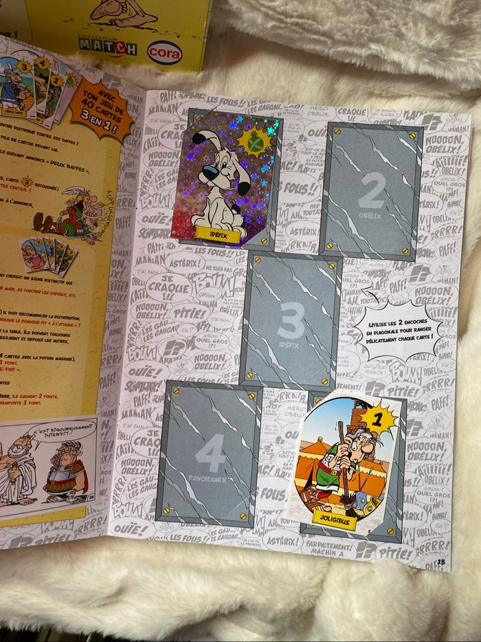 Lot de 2 collector Astérix avec cartes - photo numéro 3