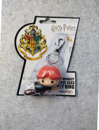 Porte clef Harry Potter Ron Weasley Plastoy Neuf