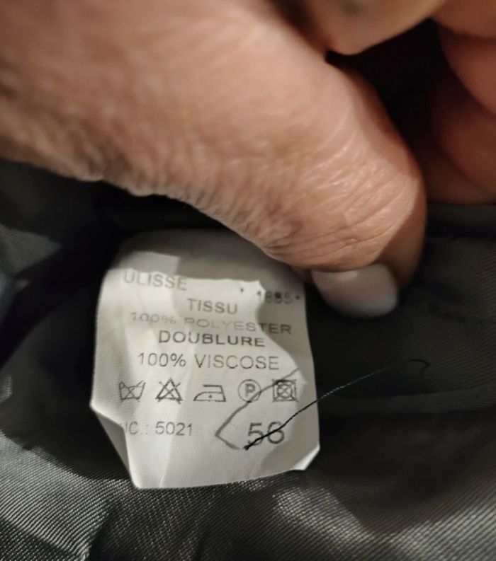 Veste grise femme Oscar collection épaule a épaule 48 aisselles a aisselles 60 - photo numéro 6