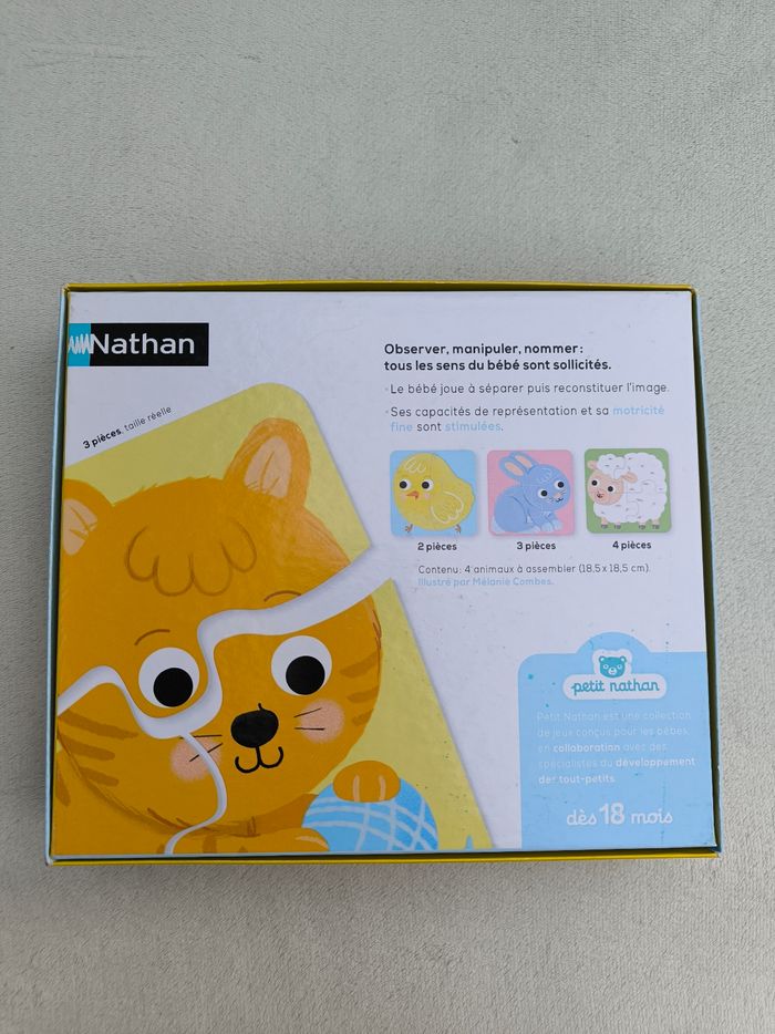 Jeu animaux à assembler Petit Nathan - photo numéro 3