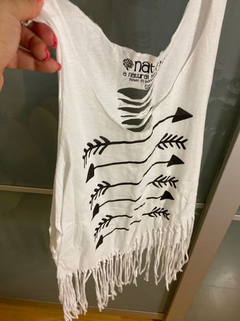 Lot 2 débardeur frangé