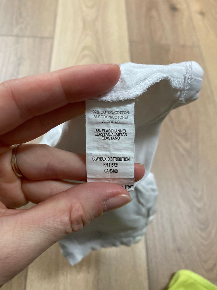 T-shirt blanc nuages - photo numéro 5