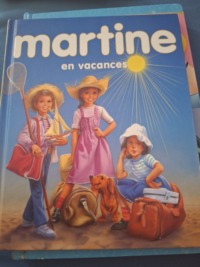 Livre Martine en vacances