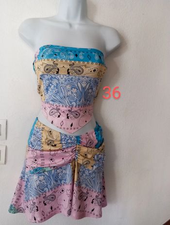 Ensemble été jupe & top femme.36..