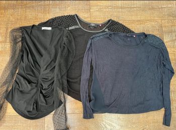 Lot de 3 hauts tendance – Taille S/M