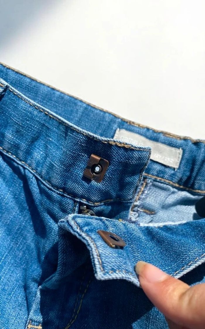 🌹 Short/pantacourt en jean bleu "Name It" - garçon Taille 12 ans 🌹 - photo numéro 4