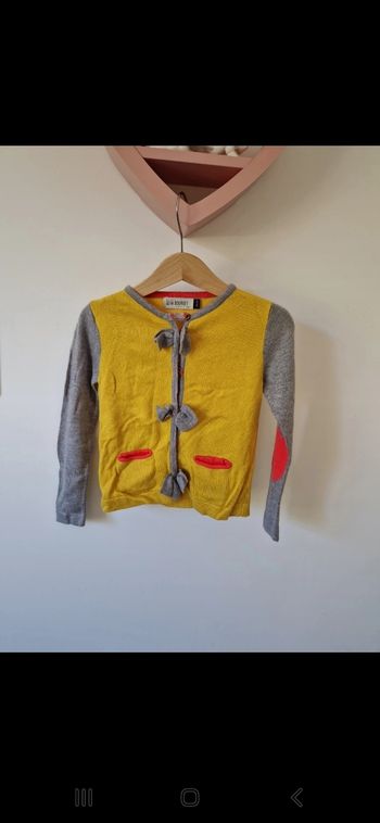Gilet Jean Bourget taille 3 ans