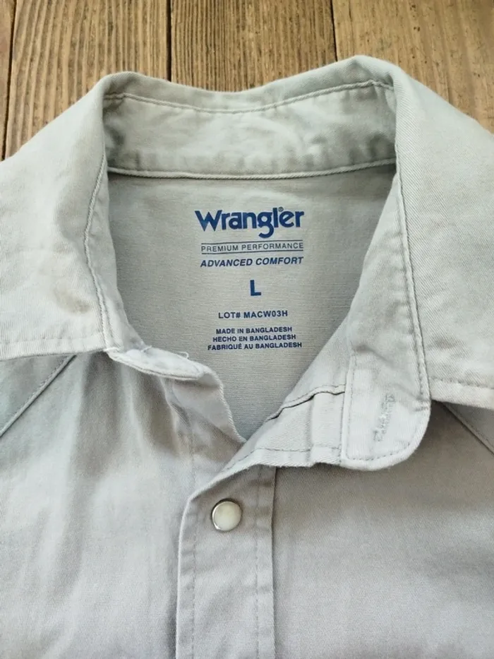 Chemise wrangler L - photo numéro 3