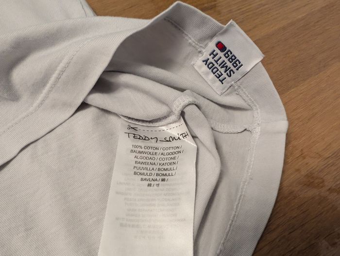 T-shirt garçon XS 14 ans Teddy Smith - photo numéro 6