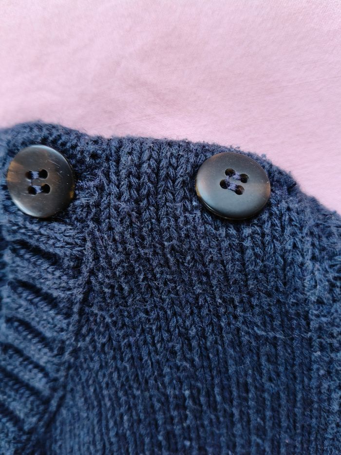 Gilet sans manches chaud mixte Labrador bleu foncé 3 mois - photo numéro 3