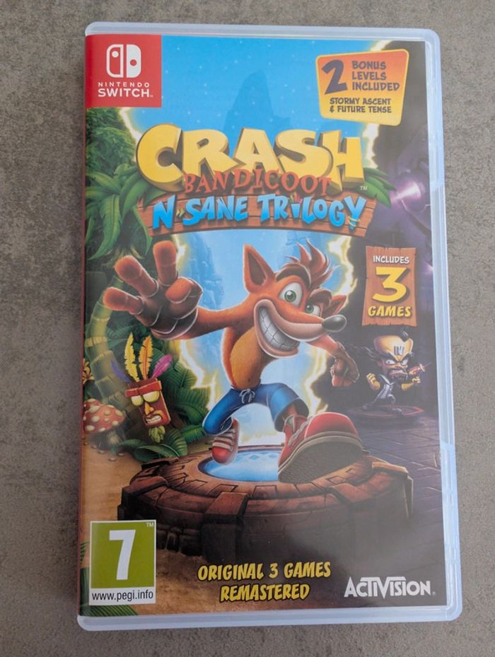Crash Bandicoot N-sane trilogy