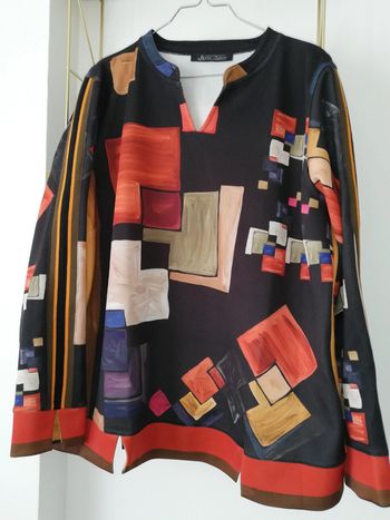 🌹Chemisier multicolore Fred Sabatier🌹